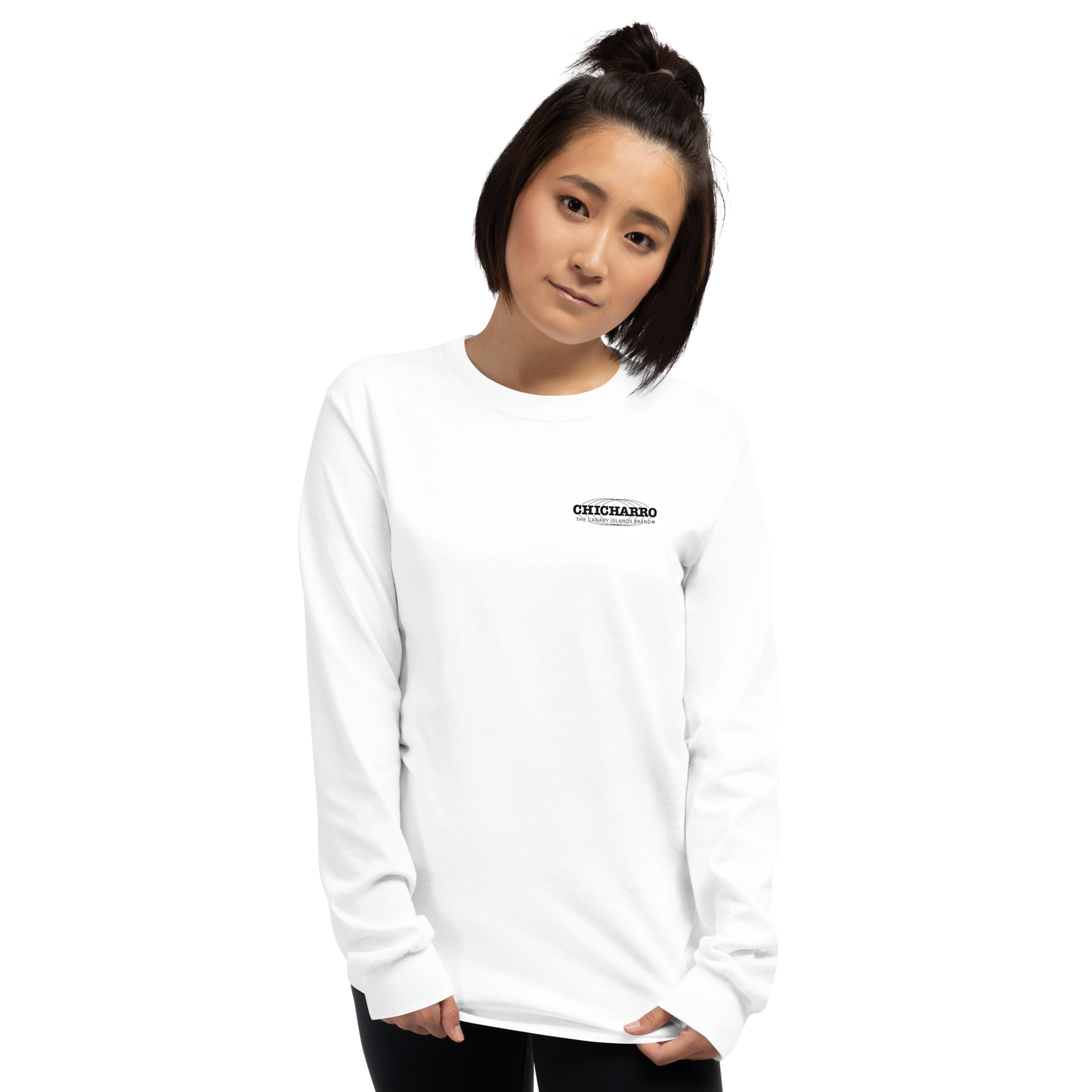 Camiseta Manga Larga Chicharro Brand Nata y Fresa - CHICHARRO CLOTHING