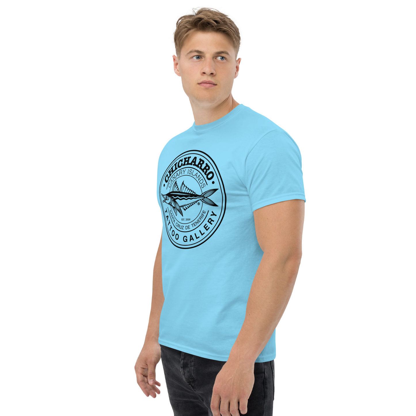 Camiseta Chicharro Azul Flojo - CHICHARRO CLOTHING