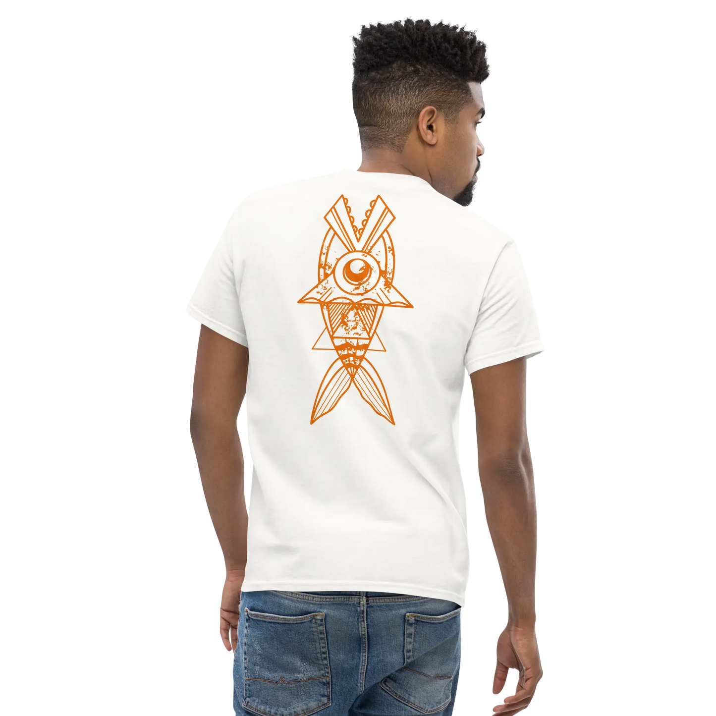 Camiseta Chicharro Sol Africano Negro Lava o Magma CHICHARRO CLOTHING CHICHARRO CLOTHING