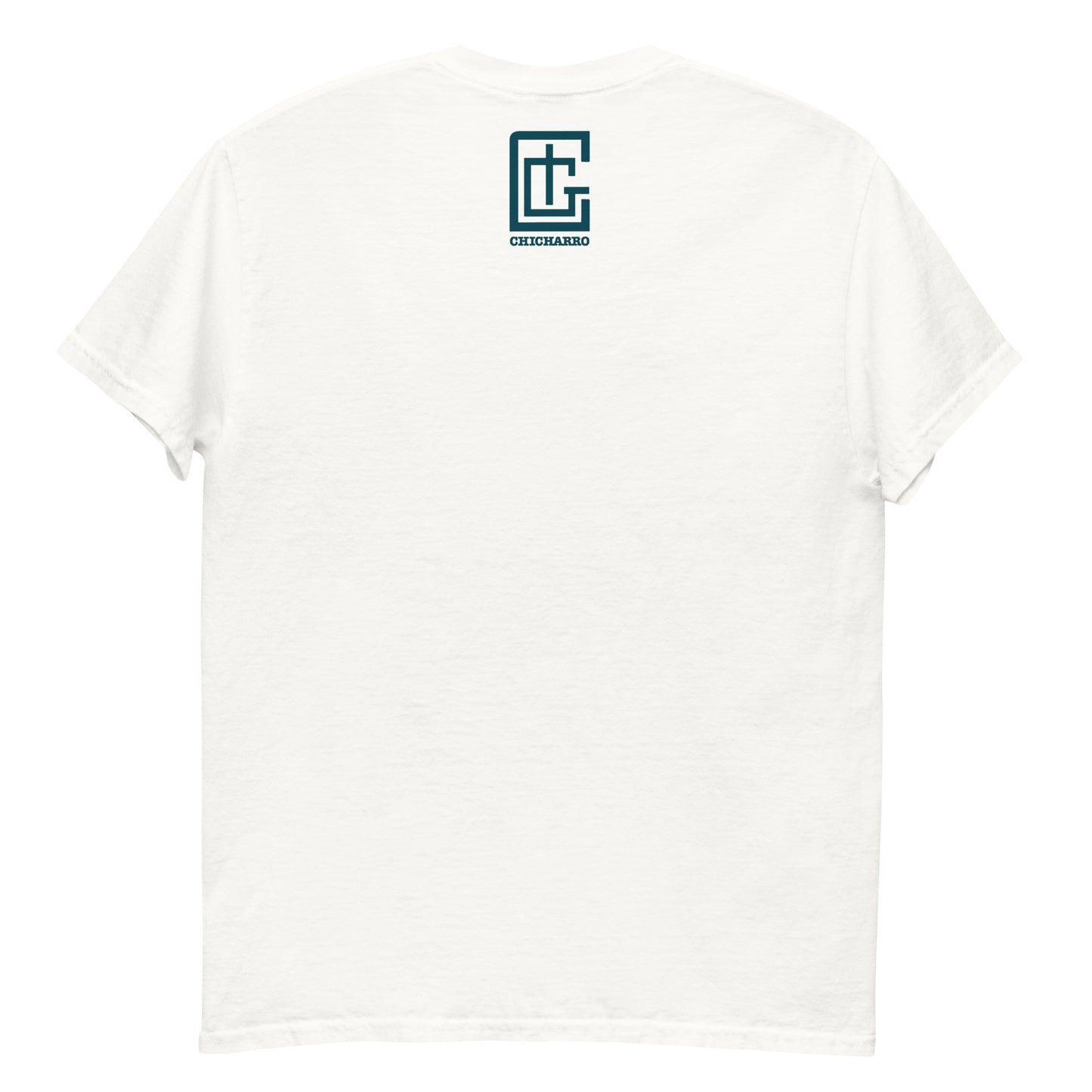 Camiseta Chicharro Blanco Nautico Azulverde - CHICHARRO CLOTHING