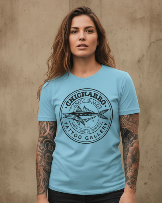 Camiseta Chicharro Azul Flojo CHICHARRO CLOTHING CHICHARRO CLOTHING