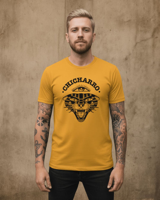 Camiseta Chicharro Pantera Amarillo