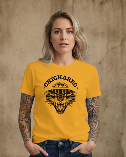 Camiseta Chicharro Pantera Amarillo CHICHARRO CLOTHING CHICHARRO CLOTHING