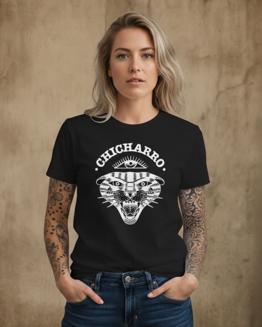 Camiseta Chicharro Pantera Lava y Nieve CHICHARRO CLOTHING CHICHARRO CLOTHING