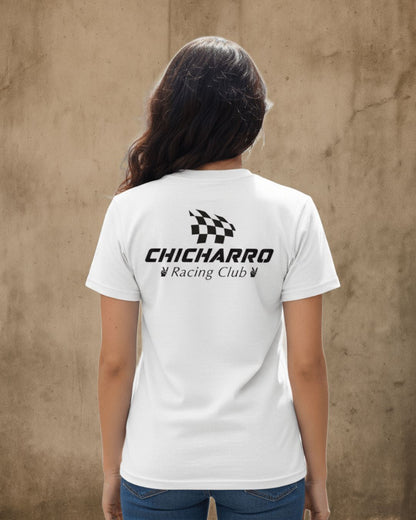 Camiseta Chicharro Racing Club Blanco y Negro CHICHARRO CLOTHING CHICHARRO CLOTHING