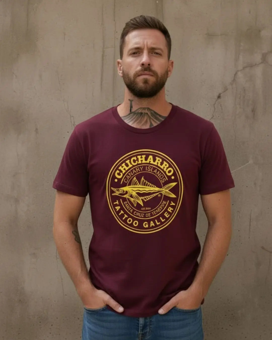 Camiseta Chicharro Tacoronte Wine CHICHARRO CLOTHING CHICHARRO CLOTHING