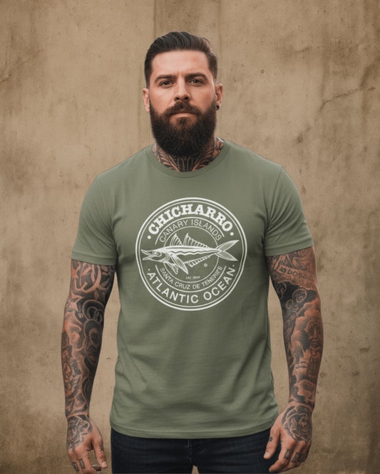 Camiseta Chicharro Verde Crema