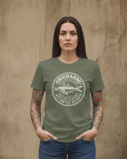 Camiseta Chicharro Verde Crema CHICHARRO CLOTHING CHICHARRO CLOTHING