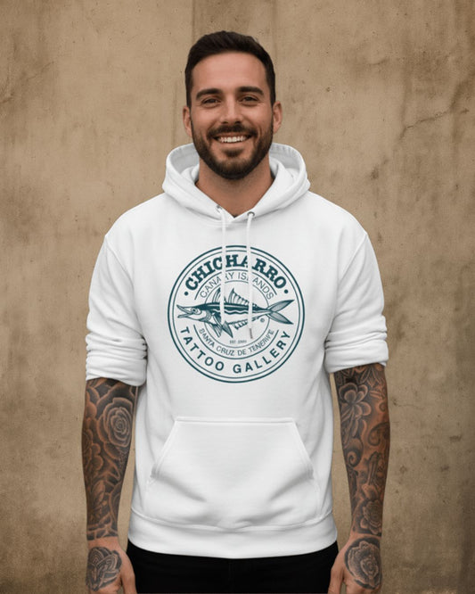 Sudadera Chicharro Blanco Náutico CHICHARRO CLOTHING CHICHARRO CLOTHING