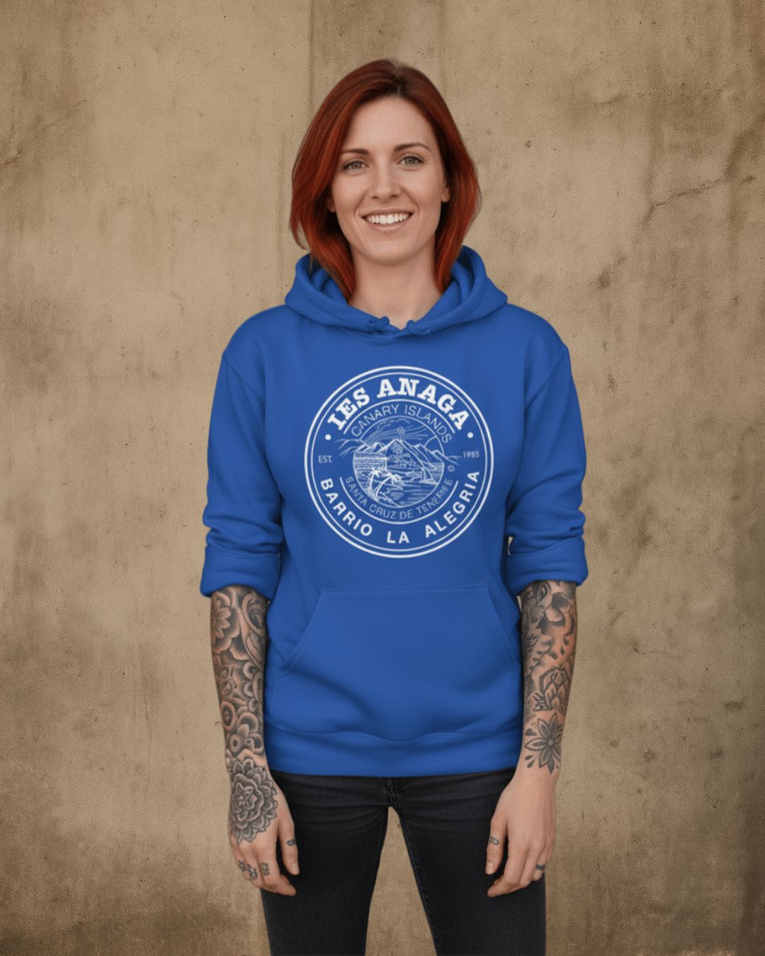 Sudadera Chicharro IES Anaga Azul CHICHARRO CLOTHING CHICHARRO CLOTHING