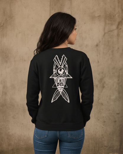 Suéter Chicharro Pez Africano Lava Negra CHICHARRO CLOTHING CHICHARRO CLOTHING