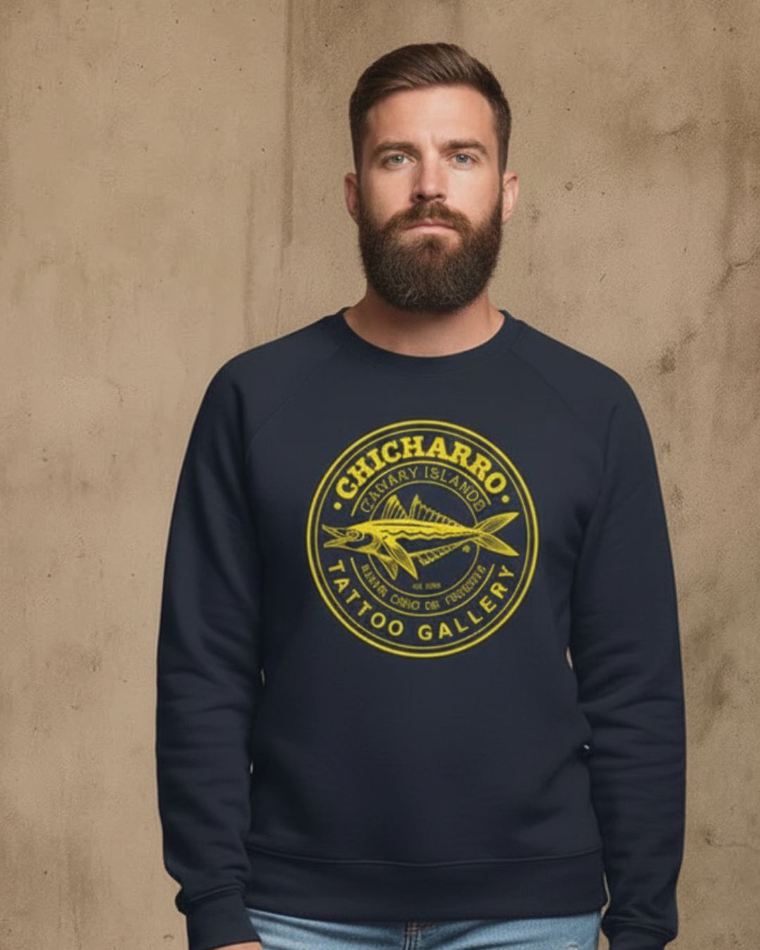 Suéter Chicharro Tabaiba Blue y Calima CHICHARRO CLOTHING CHICHARRO CLOTHING