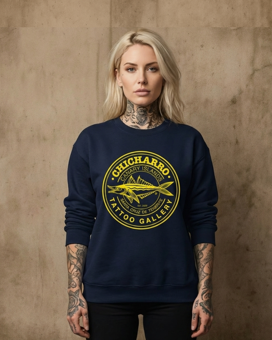 Suéter Chicharro Tabaiba Blue y Calima CHICHARRO CLOTHING CHICHARRO CLOTHING