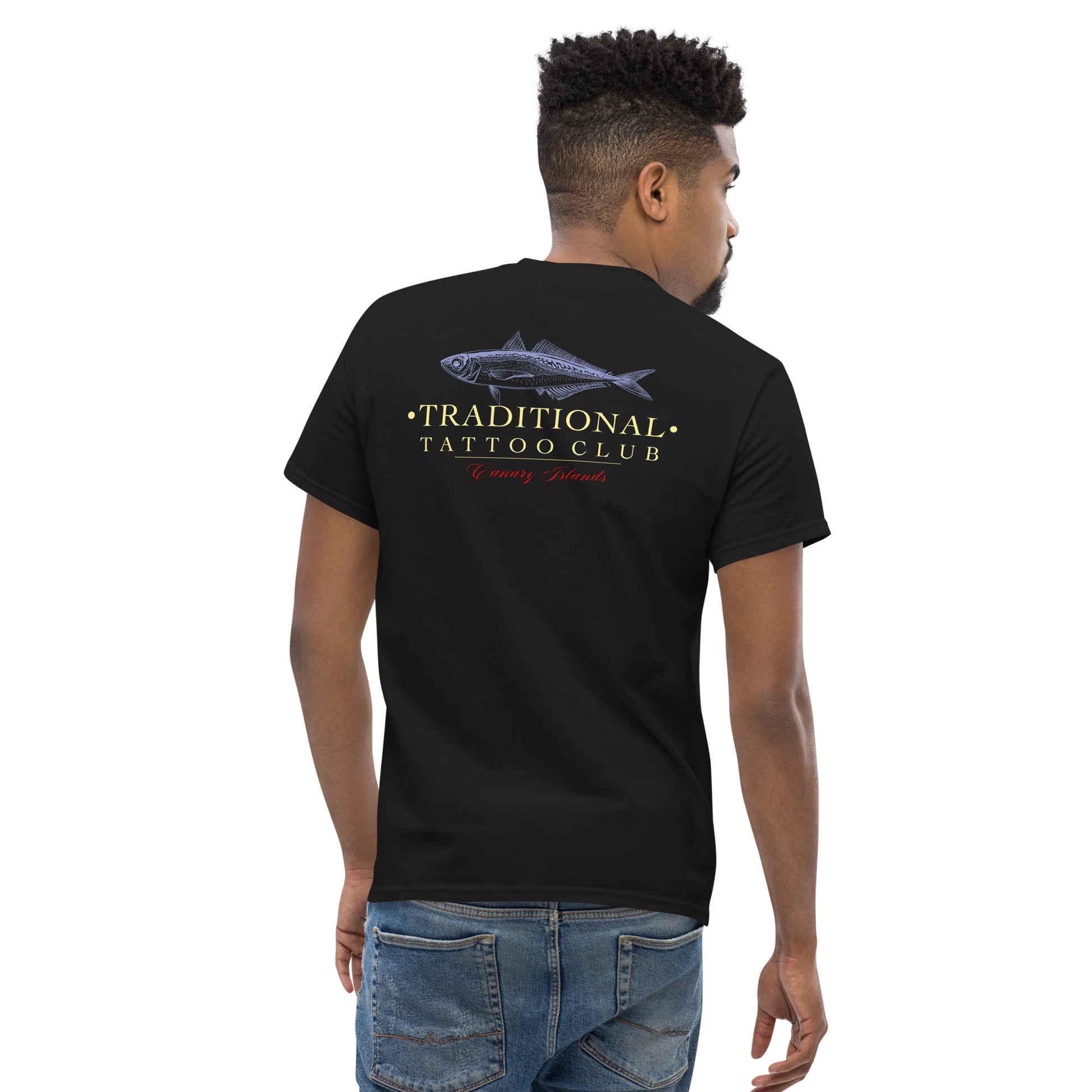 Camiseta Chicharro TTC Canary Islands Negro Lava - CHICHARRO CLOTHING