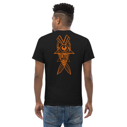 Camiseta Chicharro Sol Africano Negro Lava o Magma