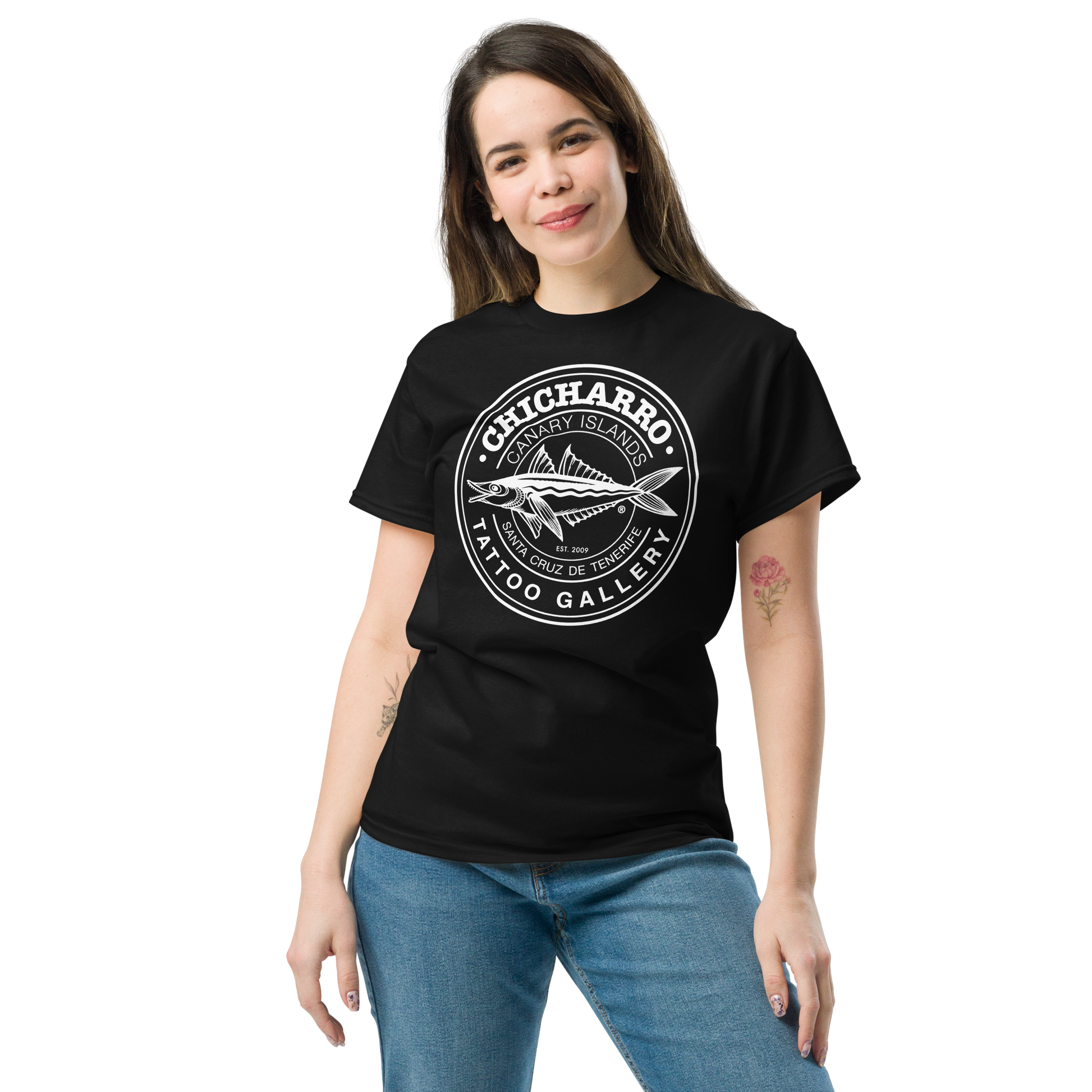 Camiseta Chicharro Negro y Blanco - CHICHARRO CLOTHING