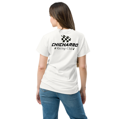 Camiseta Chicharro Racing Club Blanco y Negro