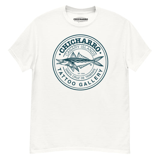 Camiseta Chicharro Blanco Nautico Azulverde