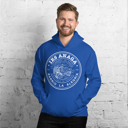 Sudadera Chicharro IES Anaga Azul - CHICHARRO CLOTHING